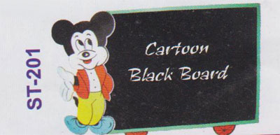 Manufacturers Exporters and Wholesale Suppliers of Cartoon Black Board New Delhi Delhi